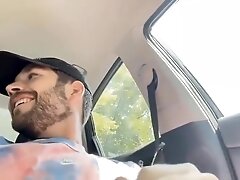 Gay Fucks Stranger In His Car