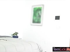Busty Step mom Rayness lesbian sex with teen 18+ babe Tara Morgan