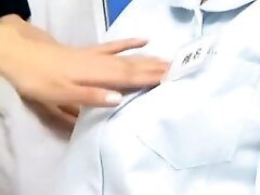 Horny Japanese model in Amazing Lesbian, Medical JAV movie