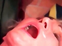 Gangbang Archive Blonde granny orgy party