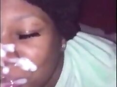 Ebony thot facial compilation