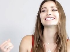 Incredible pornstar Dani Daniels in best brunette, blowjob porn scene