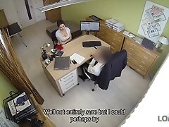 LOAN4K. Big boobs and ass of Alex makes tricky agent very horny