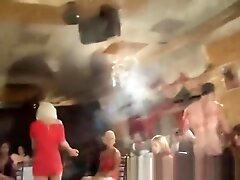 Euro amateur sluts at CFNM amateur party sucking dick