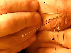 Nail & needles in my tits