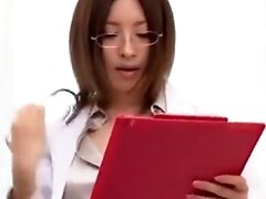 Horny Japanese chick Rune Tsukishiro in Incredible Blowjob JAV video