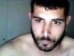 Greek handsome boy with nice cock big round ass on cam