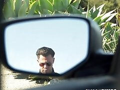 Slutty Brunette Whitney Wright Gets Arrested Giving a Public Blowjob