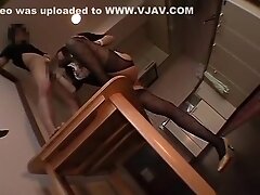 Crazy Japanese chick Kanae Kuroda in Amazing Big Tits, Lingerie JAV scene