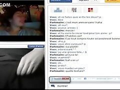 Chatroulette- 2 French Beauties Initiation to be sucked