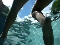 Underwater masturbation + sex