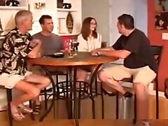 CUCKOLD Husband asked to watch Wife GANG FUCKED