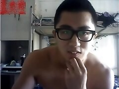Chinese muscle student 18+ solo