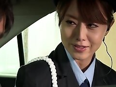 Unicycle. Female Police Officer. Aki-chan Is On Patrol! Were On The Move With Akiho Yoshizawa