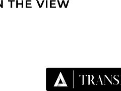 TRANSFIXED - Gorgeous Ember Fiera Has Passionate Deepthroat & Hard Anal Reverse Cowgirl Morning Sex