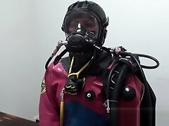 Drysuit and Gasmask