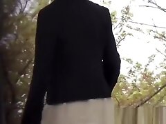 Asians pee and flee in hd