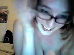 Busty nerdy girl 10