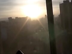 ANAL FISTING AND FUCK FOR GERMAN teen 18+ AT HOTEL WINDOW
