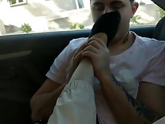 Worshipping girlfriends feet 2