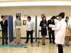 Exotic Japanese girl Hitomi Honjou, Yuna Shiina in Amazing Blowjob, Creampie JAV movie