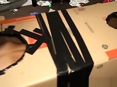 Pretty college stud fucked deep and raw in dorm threeway