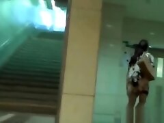 Hairy pussy asians pee
