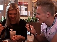 Yuki in blonde gets picked up and fucked in a pickup porn