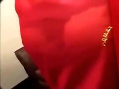 Indian Hot and Sexy Desi wife fucked in Red Saree
