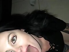Vegas slutwife theater bukkake blowbang pt1