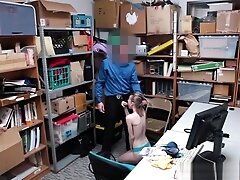 Sweet teen 18+ Has No Excuse For Shoplifting