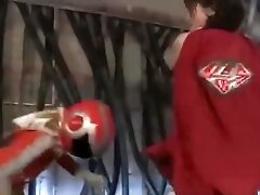 Evil Female Fighter insults Hero