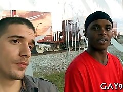 Hot interracial gay sex