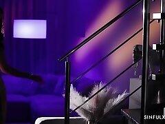 Can you CUM again? Leya DeSantis, Shalina Devine & Charlie Dean at SinfulXXX