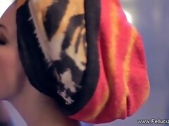 Fellucia finest blowjob experience up to the cum in mouth