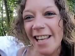 Grosse bite dans le cul en exterieur pour une francaise de 30 ans