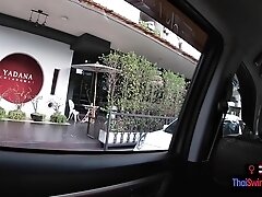 Amateur teen 18+ couple makes a trip in Thailand and fuck on location