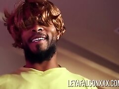 Leya Falcon In Xxx As Shaggy Gives His Huge Bone To