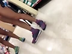 Candid College teen 18+ Booty at the store