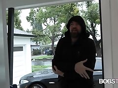 BOBSTGIRLS Interracial bareback anal fuck with horny black girl