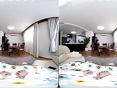 Losing Track Of Time With Two Beauties Part 3 - Ffm Asian Teen Threesome With Creampie