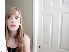 Step sister helps Step brother and Step brother taking advantege