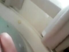 Slut wife strips and sucks cock