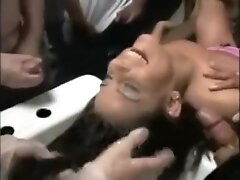 bukkake cum shampoo