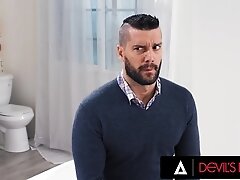 DEVILS FILM - Cute Teen Kyler Quinn Tries Anal Sex For The First Time With Her Stepdad