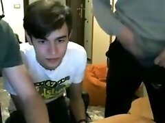 Italian cute friends show their hot round asses on cam