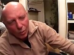 Two matures gangbanged.