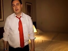 Jessie Volt makes an handjob and a blowjob to Andrea Dipre