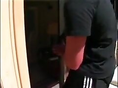 Cute college girl enjoys her fuck with creepy guy !