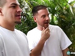 Milly Gets A Two-Man Massage